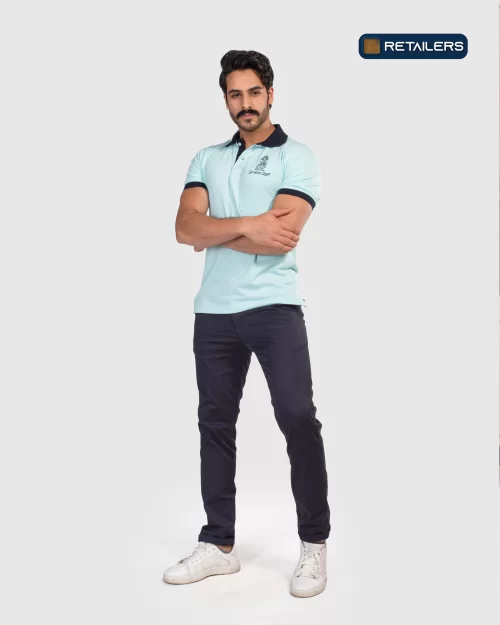 CODE Driver Uniform Polo – Bisc Cart Driver Mint Light Look