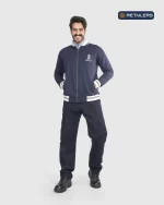 CODE by Retailers Bisc winter uniform Navy White Piping custom uniform idea