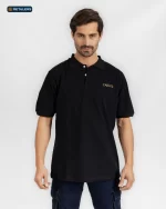 CODE Basic Short Sleeve Polo – Carlos Black Look