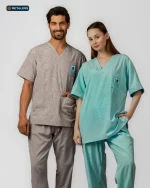 CODE Scrub Suit – CHG Grey Mint Look