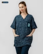 CODE Scrub Suit – CHG Navy Patterned Look