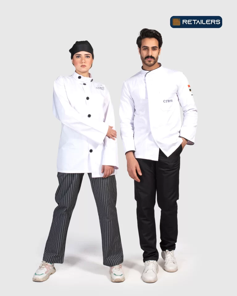 Retailers hospitality uniform example