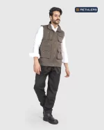 CODE by Retailers CSS winter uniform Taupe Beige vest uniform custom uniform idea