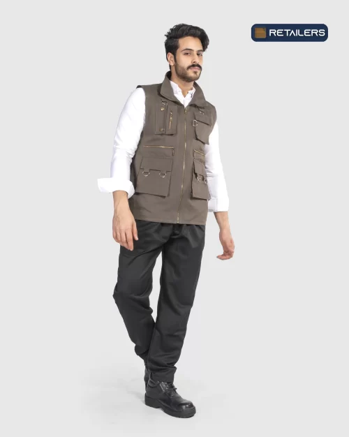 CODE by Retailers CSS winter uniform Taupe Beige vest uniform custom uniform idea