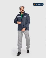 CODE by Retailers Edara winter jacket Navy Grey custom uniform idea