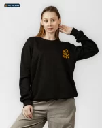 CODE Staff Sweatshirt – GO PUPPY Black Orange Logo Look