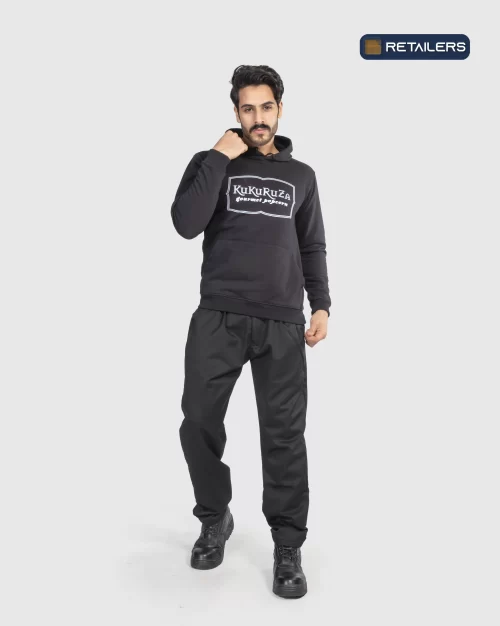 CODE by Retailers Kukuruza Gourmet Popcorn winter uniform Black custom uniform idea
