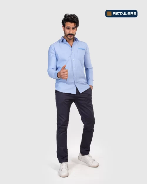 CODE Staff Shirt – Mantrac Light Blue Look  83