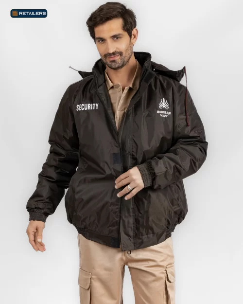 CODE Work Jacket – Mountain View Black Beige Look