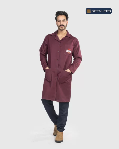 CODE by Retailers New Baby coat uniform Burgundy custom uniform idea