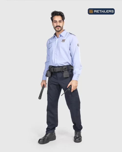 CODE by Retailers Tseppass safety coverall Light Blue Shirt custom uniform idea
