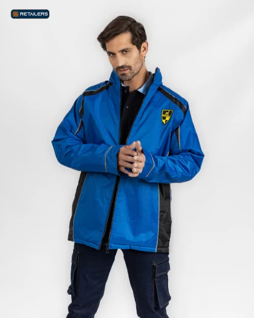 CODE Work Jacket – Wadi Degla Royal Blue Navy Look